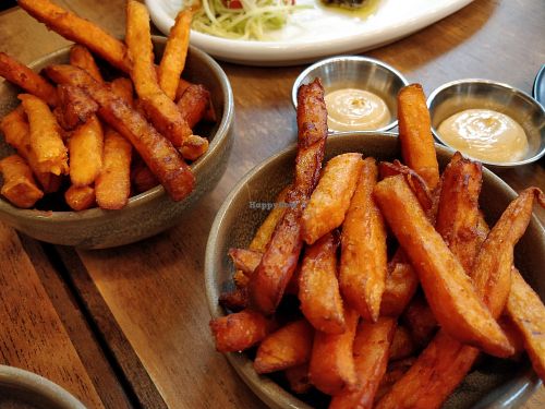 Sweet potato fries at The Botanic in Central Singapore
