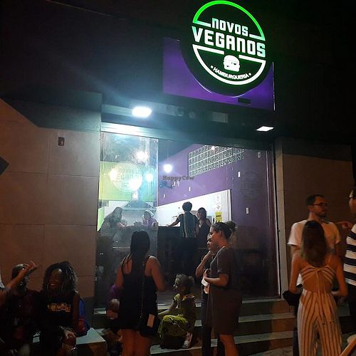 Facade at Novos Veganos - Pinheiros in Sao Paulo