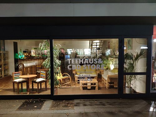 View from street at Hanfbar in Cologne