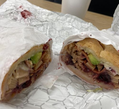 Vegan thanksgiving sandwich   at Sandwich Masterz in Goodyear
