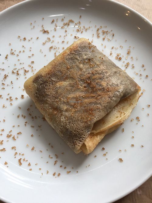 Frixuelo con chocolate  at Mostaza y Media in Gijon