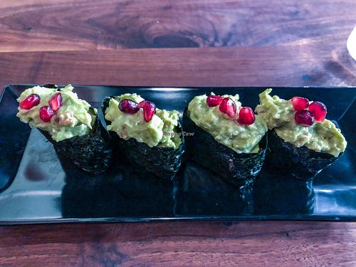 Fusion Guacamole Nigiri at Beji Sushi in Agoura Hills