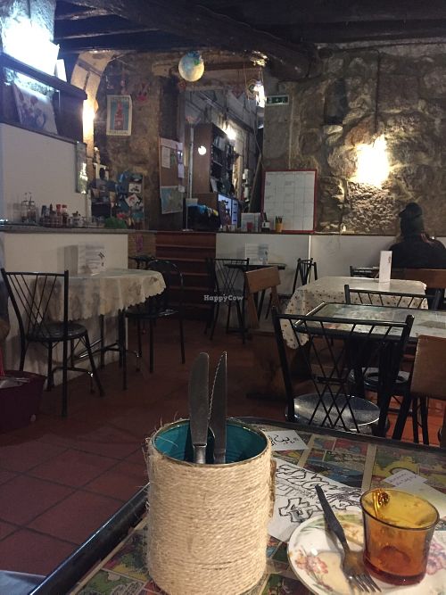 Interior shot at Casa da Horta in Porto