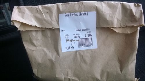 Puy lentils at Buy the Kilo in Tynemouth