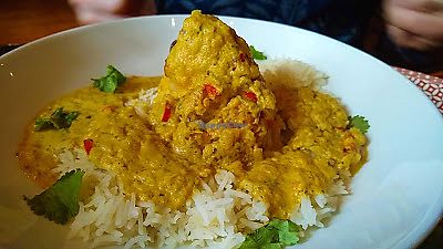 Cambodian curry at The Anderton Arms in Preston
