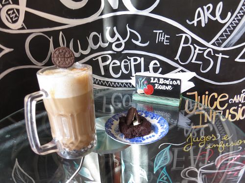 Big Capuccino  at Herbívoro in Arequipa