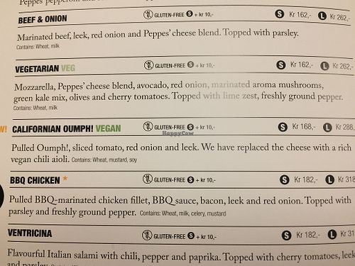 Pizza with oumph at Peppes Pizza in Geilo