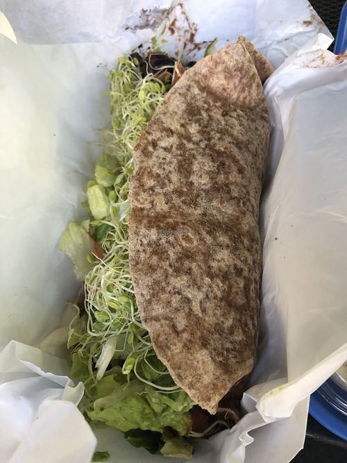 Vegan burrito   at Sunflower Drive-In in Fair Oaks
