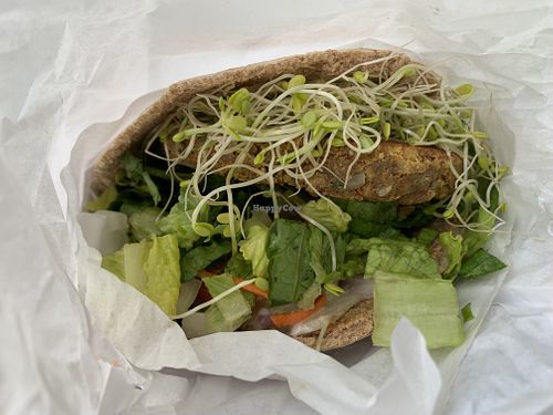 Super nut burger - so damn good!   at Sunflower Drive-In in Fair Oaks