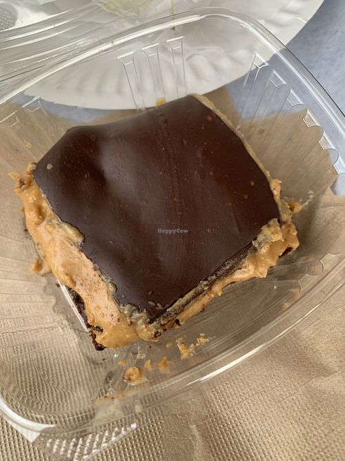 Peanut butter brownie - really good!   at Sunflower Drive-In in Fair Oaks