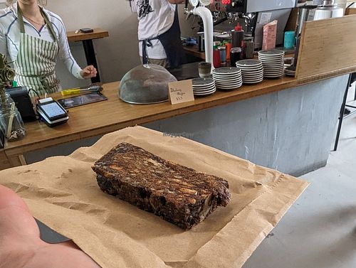 Banana bread at Herb + Olive  in Blenheim