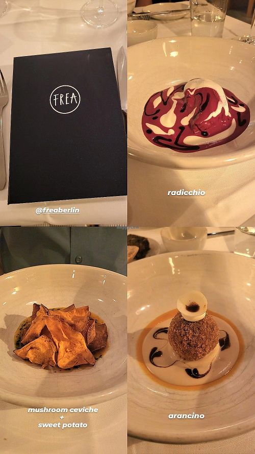 frea dishes part 1 at FREA in Berlin