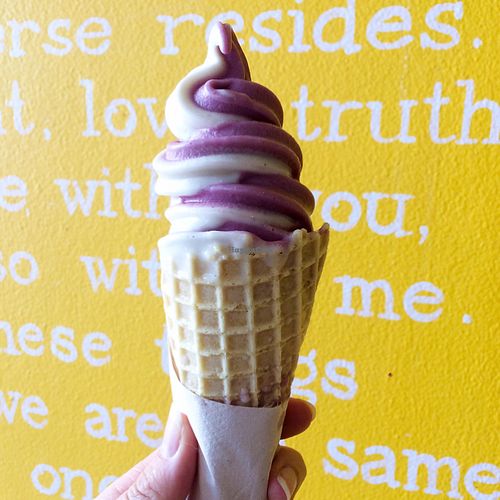 Ice cream  at Nalinis Wholesome Streetfood in Bondi Beach