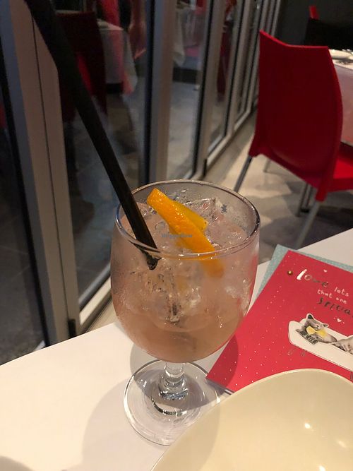 Sex on the Beach cocktail  at Bella Cosi in Chermside