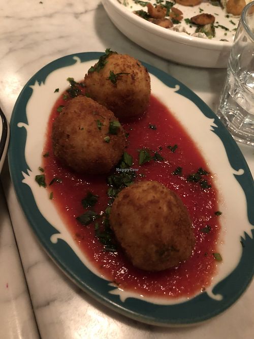 Arancini  at Radis in Montreal