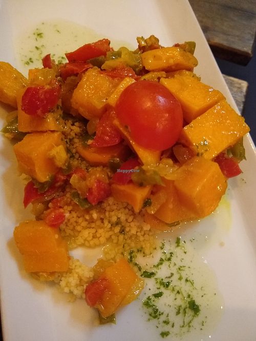 Pumpkin curry at Achiote in Sevilla