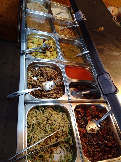 Buffet por peso. Pay by weight. at Viva Vegê in Uberlandia