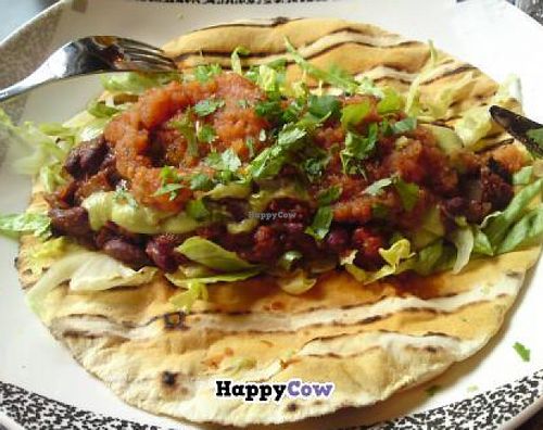 Vegan burrito. at Revolver Kjokken in Oslo