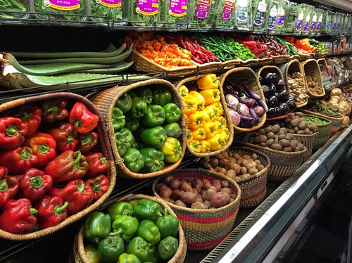 lots of fresh colorful veggies! at Sacramento Natural Foods Co-op in Sacramento