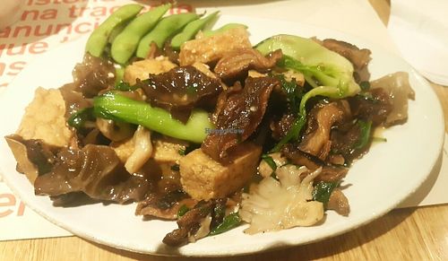 tofu & setas at Wok - Zona T in Bogota