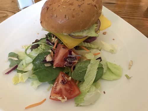 Moving mountains burger at The Easington in Banbury