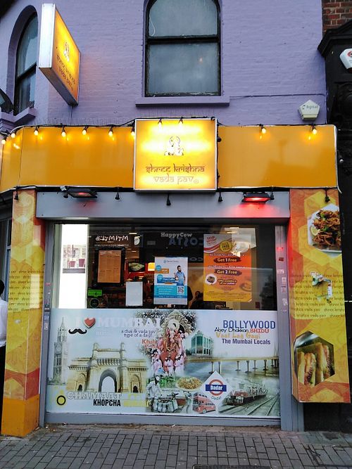 Front  at Shree Krishna Vada Pav in South West London