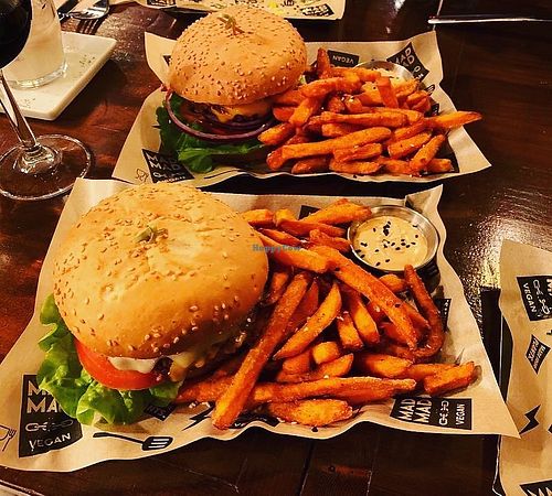 Burgers  at Mad Mad Vegan - Chueca in Madrid