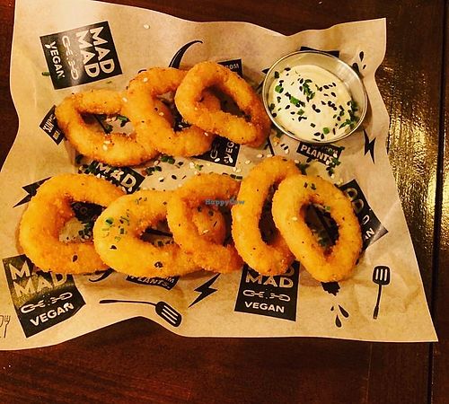 Calamari  at Mad Mad Vegan - Chueca in Madrid