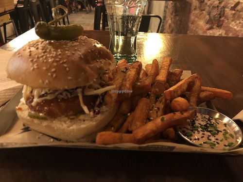 Nashville chicken  at Mad Mad Vegan - Chueca in Madrid