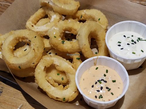 Calamari rings at Mad Mad Vegan - Chueca in Madrid
