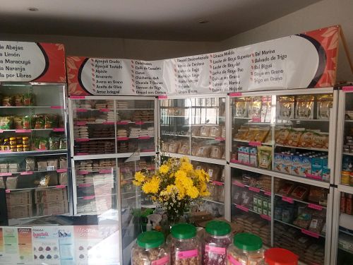 The health food side. at El Mana Restaurante Vegetariano in Villeta