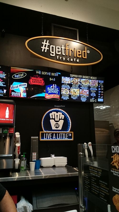  The front  at #GetFried Fry Café in Philadelphia