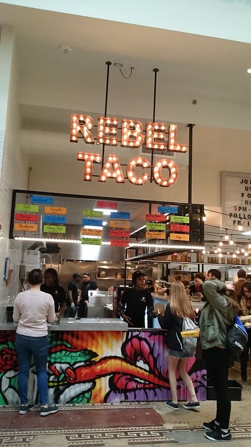 The front  at Rebel Taco in Philadelphia