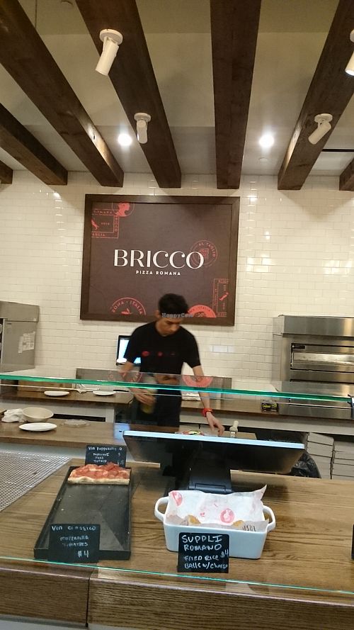 The front  at Bricco Pizza Romana in Philadelphia