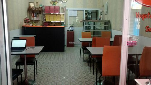 dining area at Delhi Sweets in Bangkok