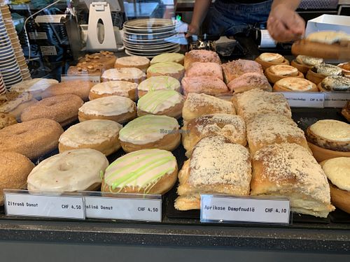 vegane donuts  at Gnädinger in Zurich