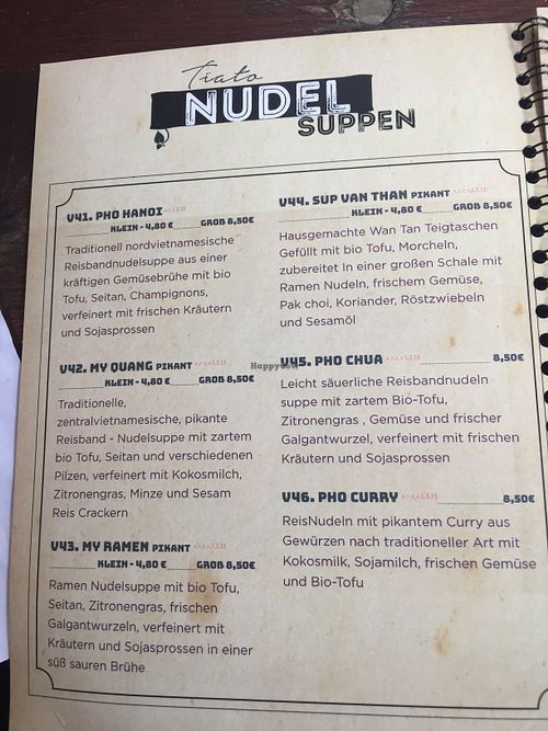 Noodle soups at Tiato in Berlin