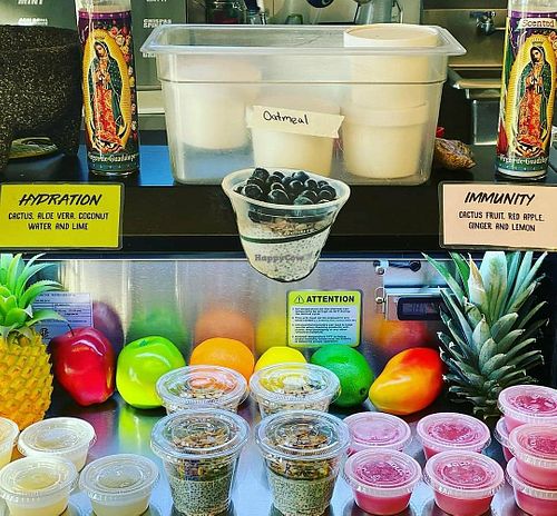 Food at Vida Pura Juicery in Austin