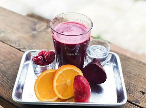 Food at Vida Pura Juicery in Austin