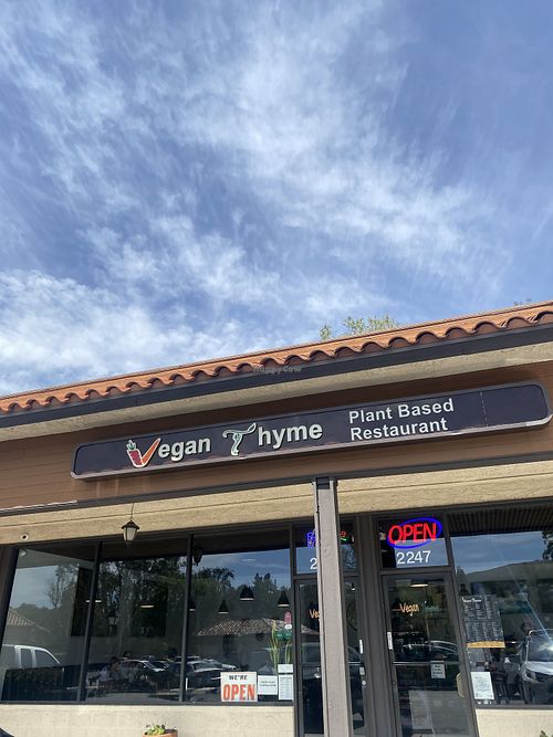 Loving their new place - same plaza but larger!  at Vegan Thyme in Newbury Park