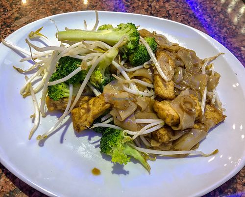 Pad See Ew at Vegan Thyme in Newbury Park