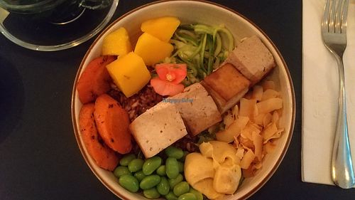 poke vegano at Mauli Bowls in Sao Paulo