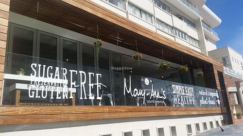 Outside at Mary-Ann's Natural Emporium in Cape Town