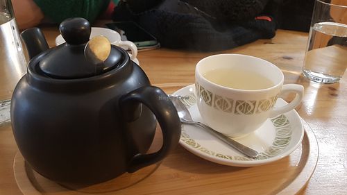 Titan tonka white peony tea at The Sly Fox in Edinburgh