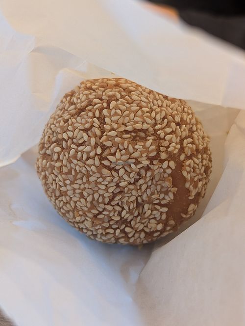 Sesame ball at Bahn Mi Coda in Albuquerque