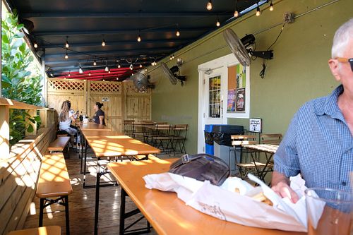 Outdoor Patio at 3 Dot Dash in Tampa