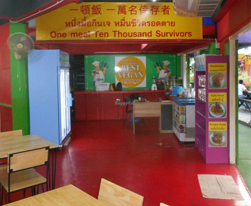 interior at Best Vegan in Chonburi