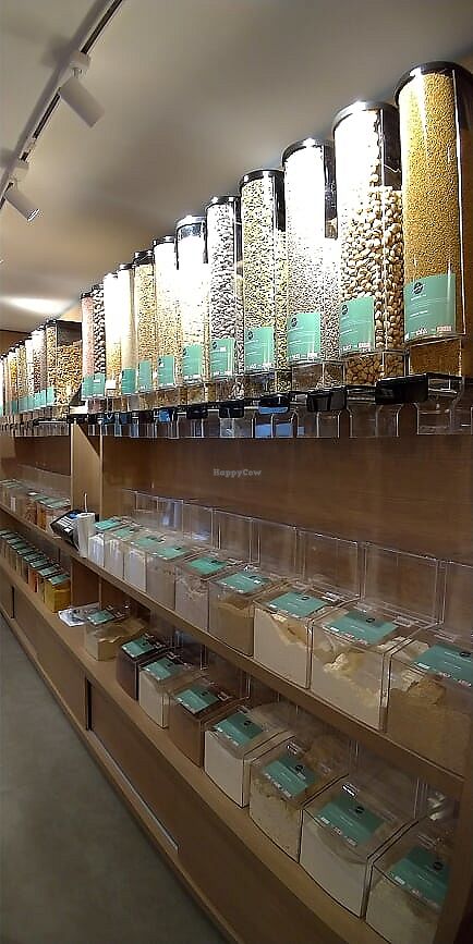 Bulk products at Armazém Fit Store in Sao Paulo