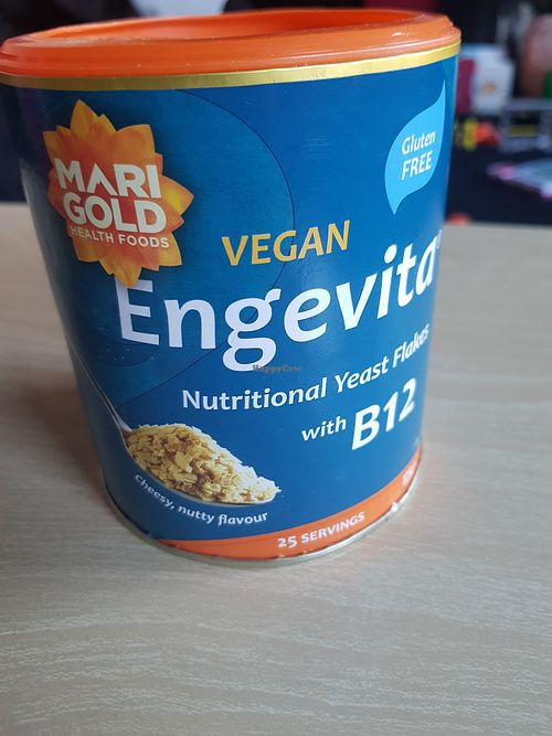 Nutritional yeast at Earth Warriors in Darlington