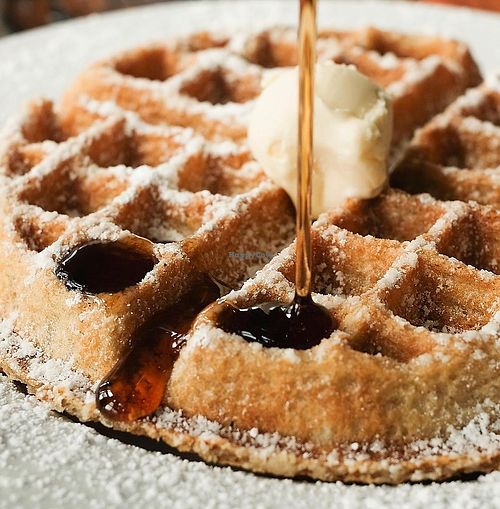 Waffles! at Westside Identity Coffees in West Sacramento